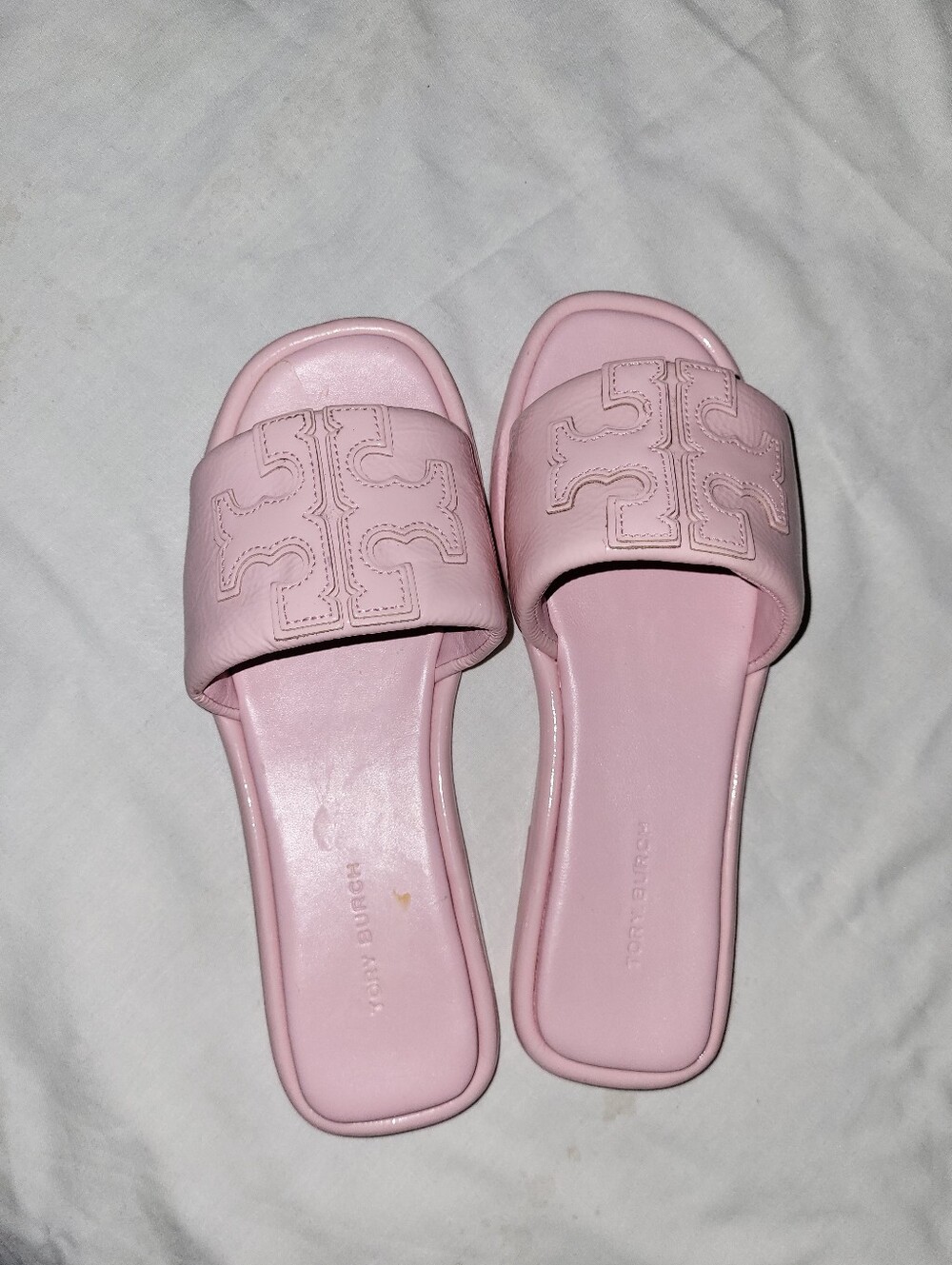 Tory Burch Pink Slide Sandals